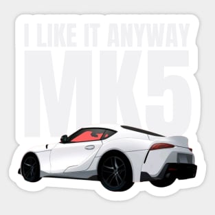 I like it anyway Mk5 Supra Sticker